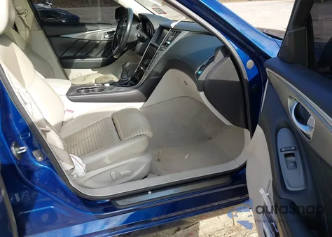 2018 Infiniti Q50 3.0T Sport z USA, uszkodzony, nr VIN JN1EV7AR6JM445322